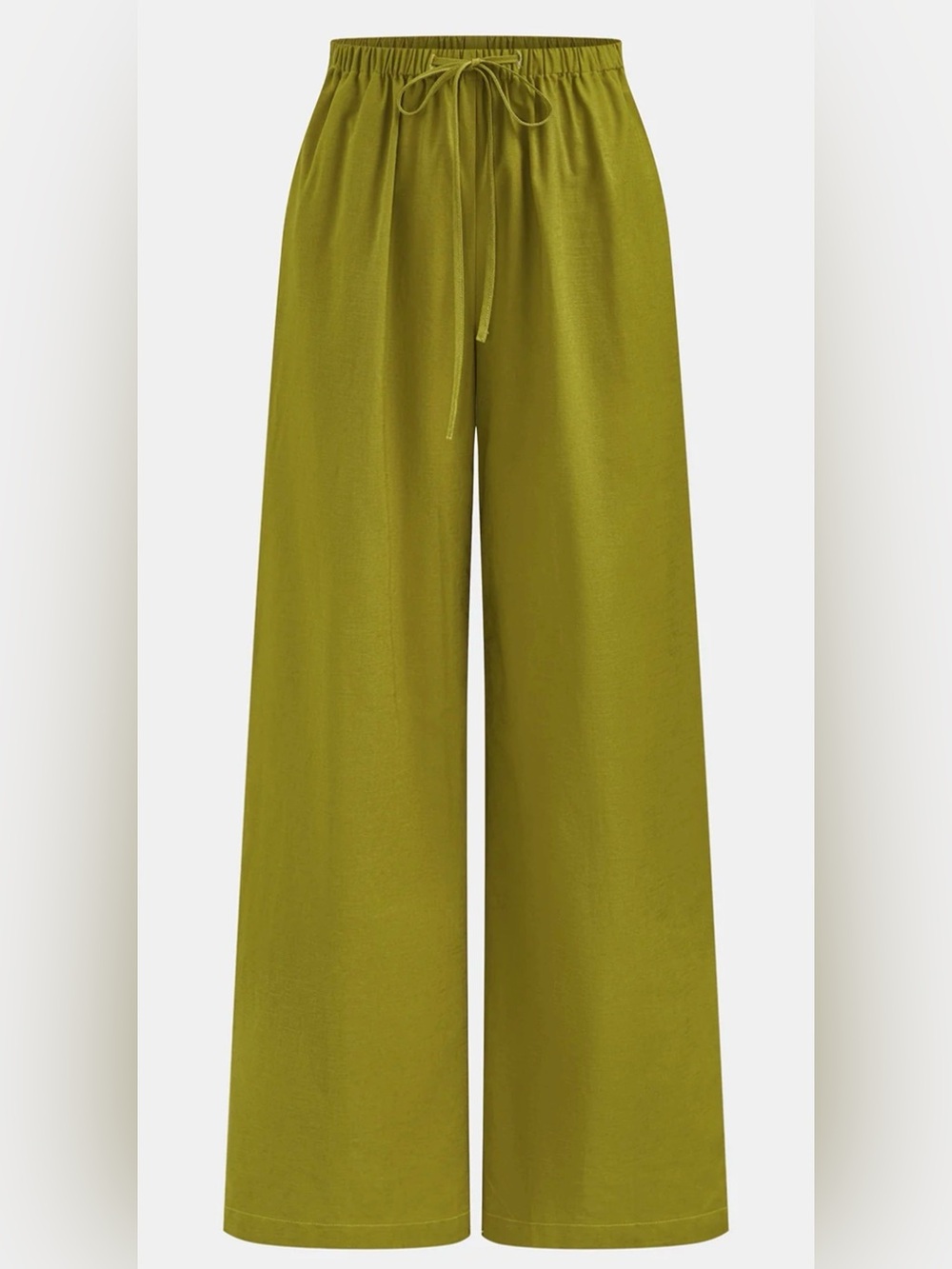 NWT Commense Cotton Linen Halter Top & Pants Set - Picture 2 of 7